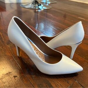 Calvin Klein White Pumps